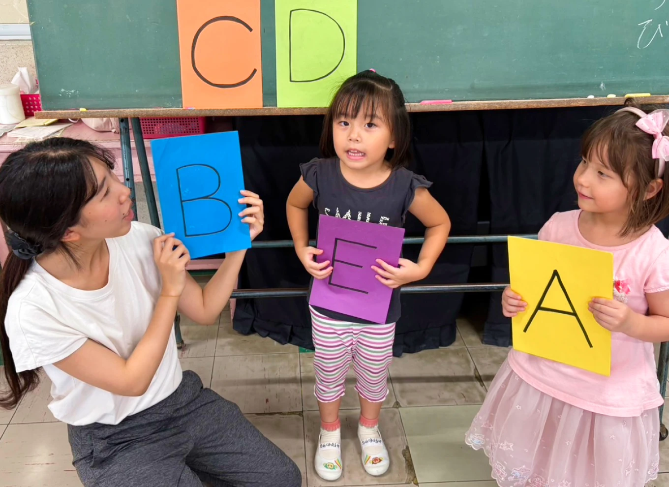 英語教育の様子